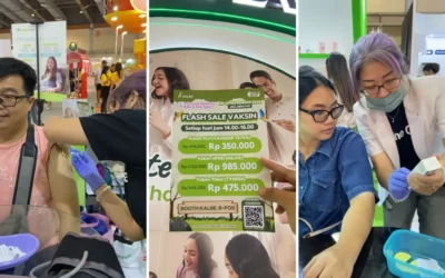 Vaxine Care Edukasi Kesehatan & Vaksinasi Flu di IMBEX 2025